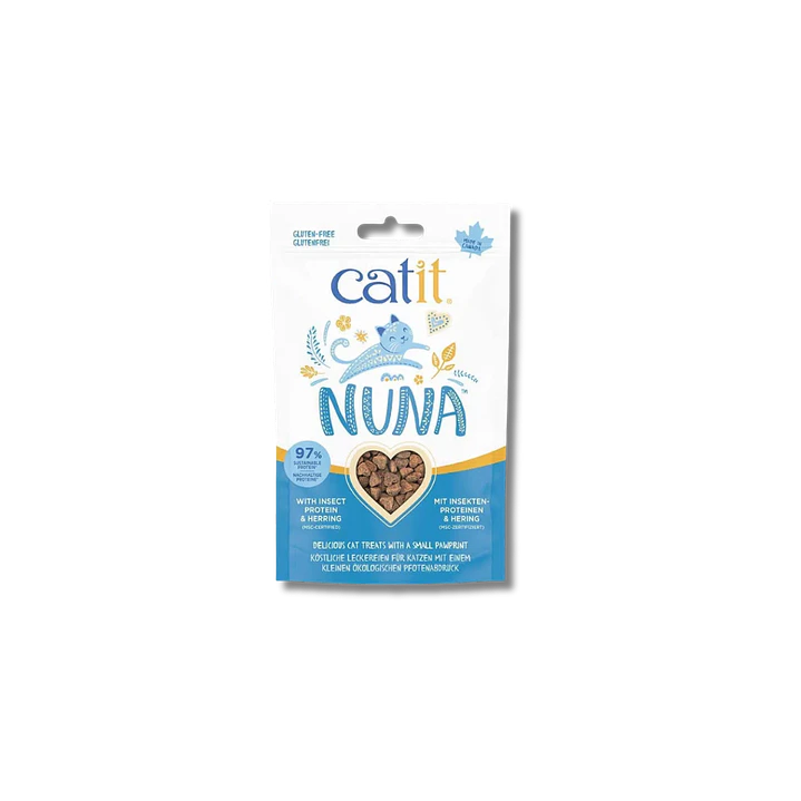 Catit Nuna proteína de insectos y arenque 60gr 1