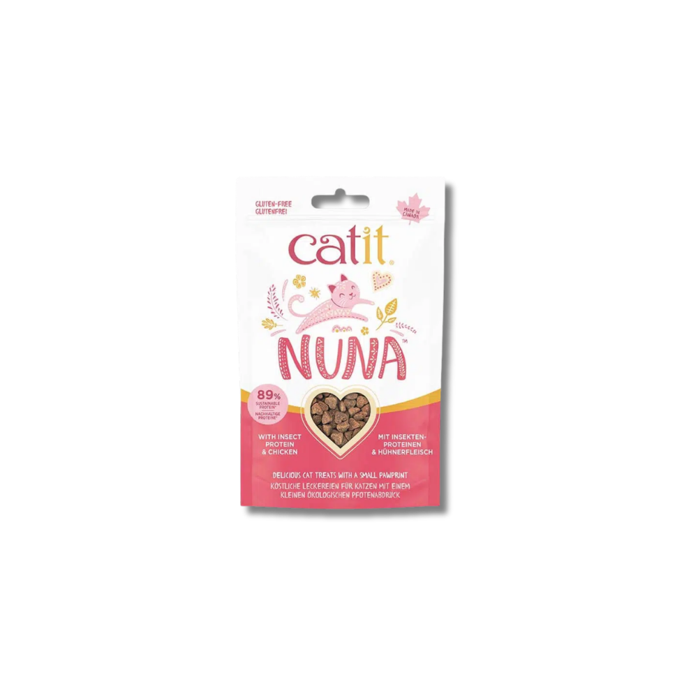 Catit Nuna proteína de insecto y pollo 60 gr