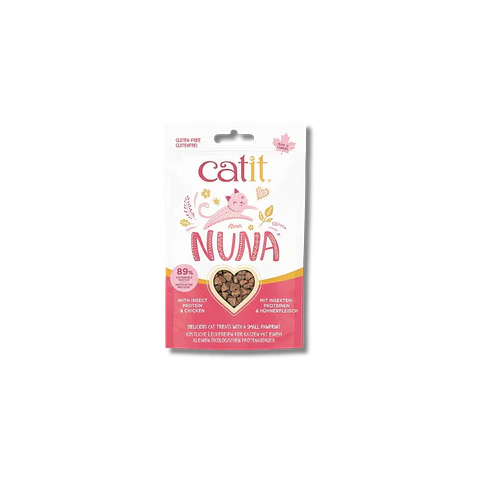 Catit Nuna proteína de insecto y pollo 60 gr