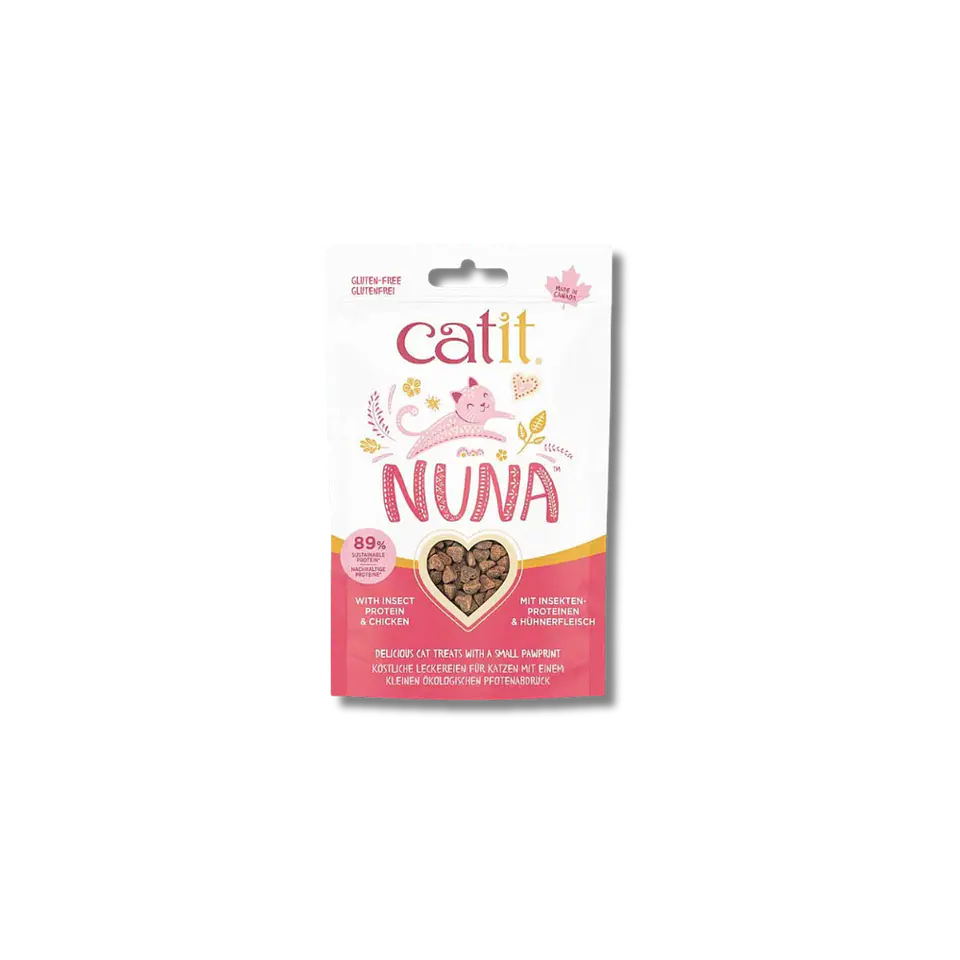 Catit Nuna proteína de insecto y pollo 60 gr 1