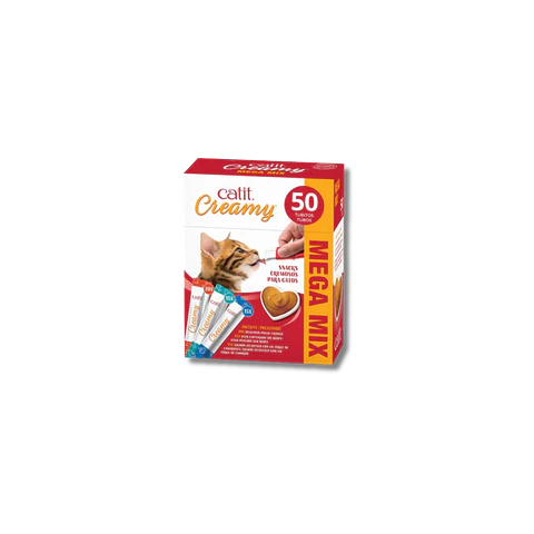  Catit Creamy Mega Mix 50 unidades 