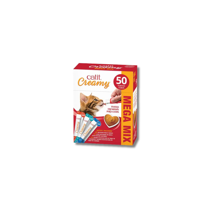  Catit Creamy Mega Mix 50 unidades  1