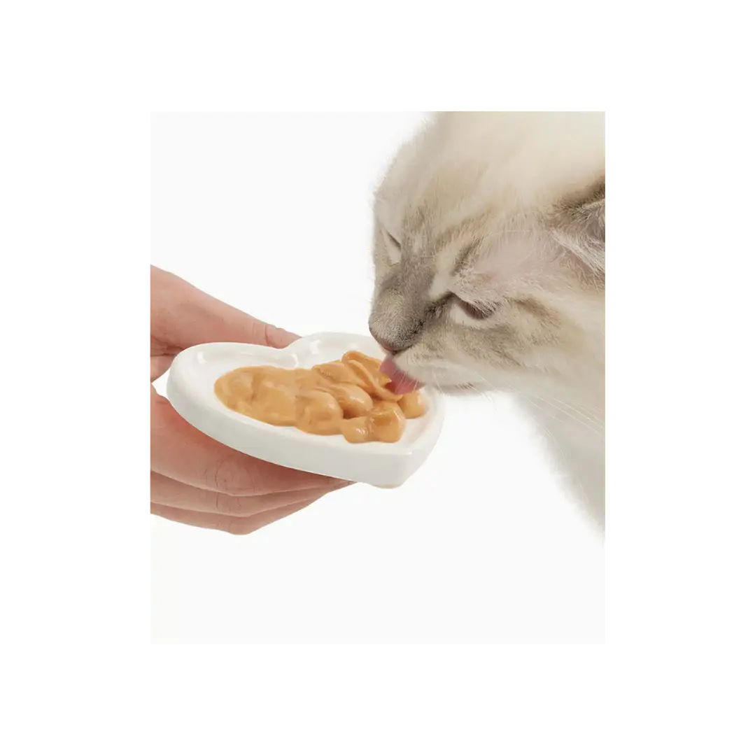 Catit plato de cerámica forma de corazón  3