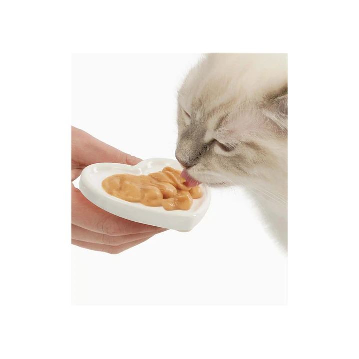 Catit plato de cerámica forma de corazón  3