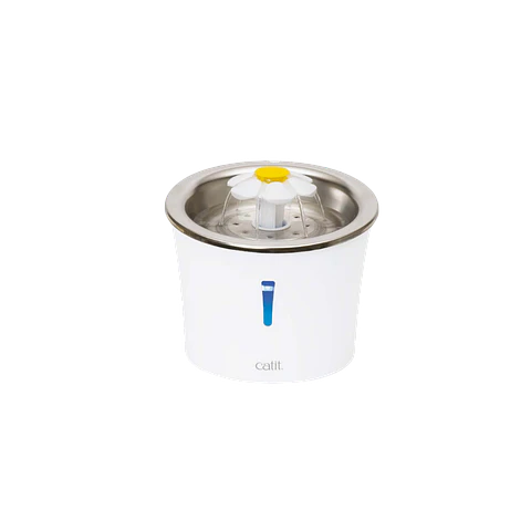 Catit 2.0 Fuente bebedera de acero inoxidable 3L 