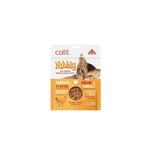Catit Nibbly sabor pollo 90gr