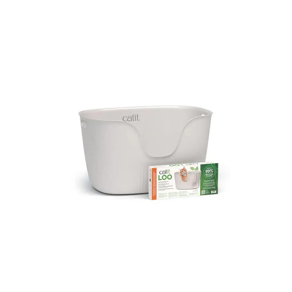 Catit LOO Arenero XL ecológico + Pala 1