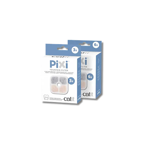 Catit PIXI Filtro para fuentes bebederas  3 unidades