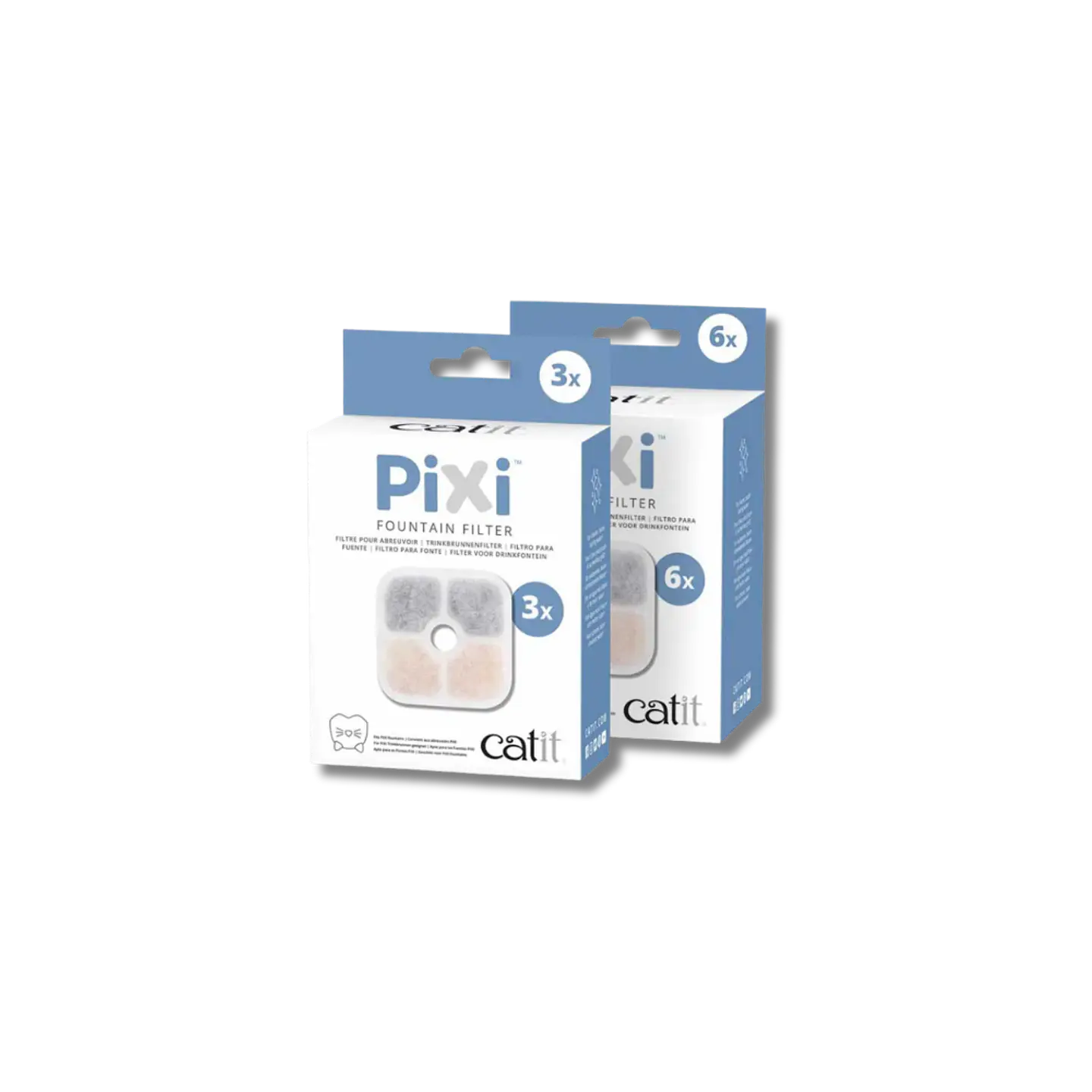 Catit PIXI Filtro para fuentes bebederas  3 unidades 1