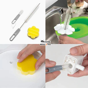 Kit de limpieza para fuentes de agua Catit