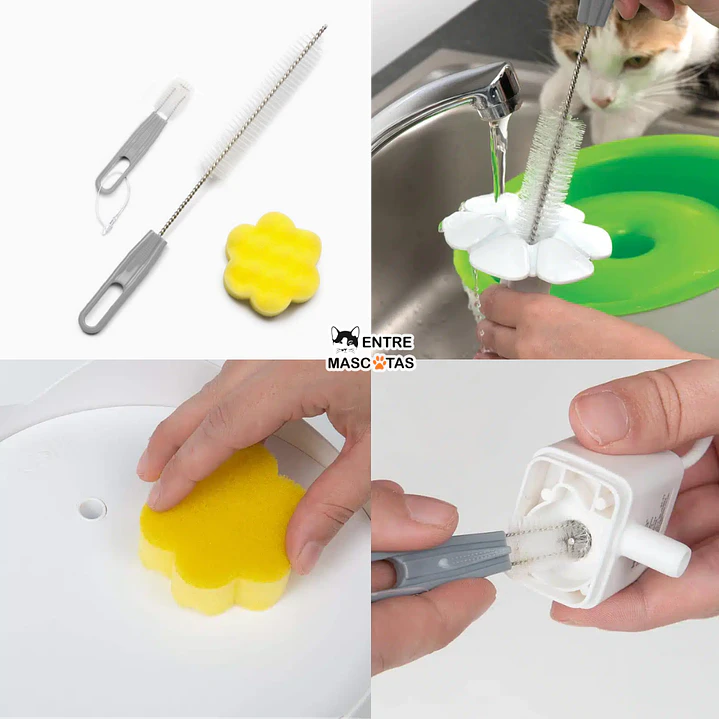 Kit de limpieza para fuentes de agua Catit 2