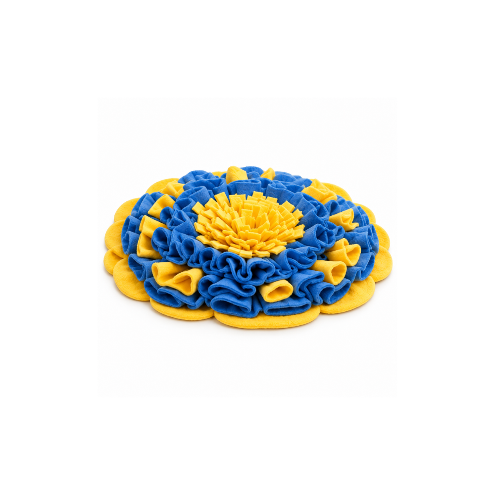 Alfombra Olfativa 40 cm color azul/amarillo