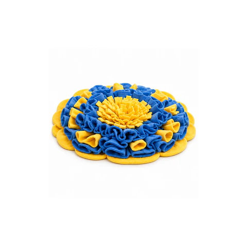 Alfombra Olfativa 40 cm color azul/amarillo