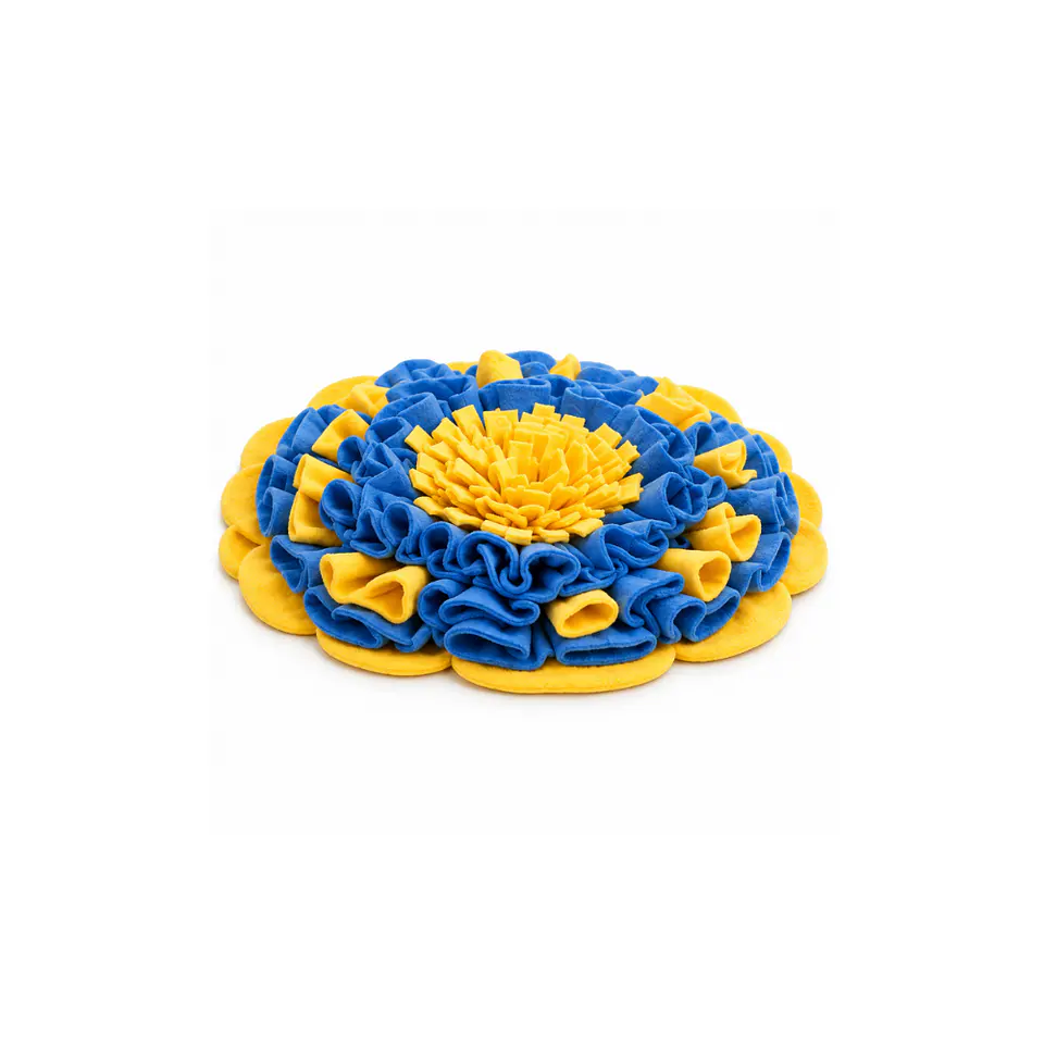 Alfombra Olfativa 40 cm color azul/amarillo 1