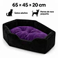 Cama de color violeta diseño Halloween  - Miniatura 2
