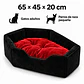 Cama de color rojo diseño Halloween  - Miniatura 2