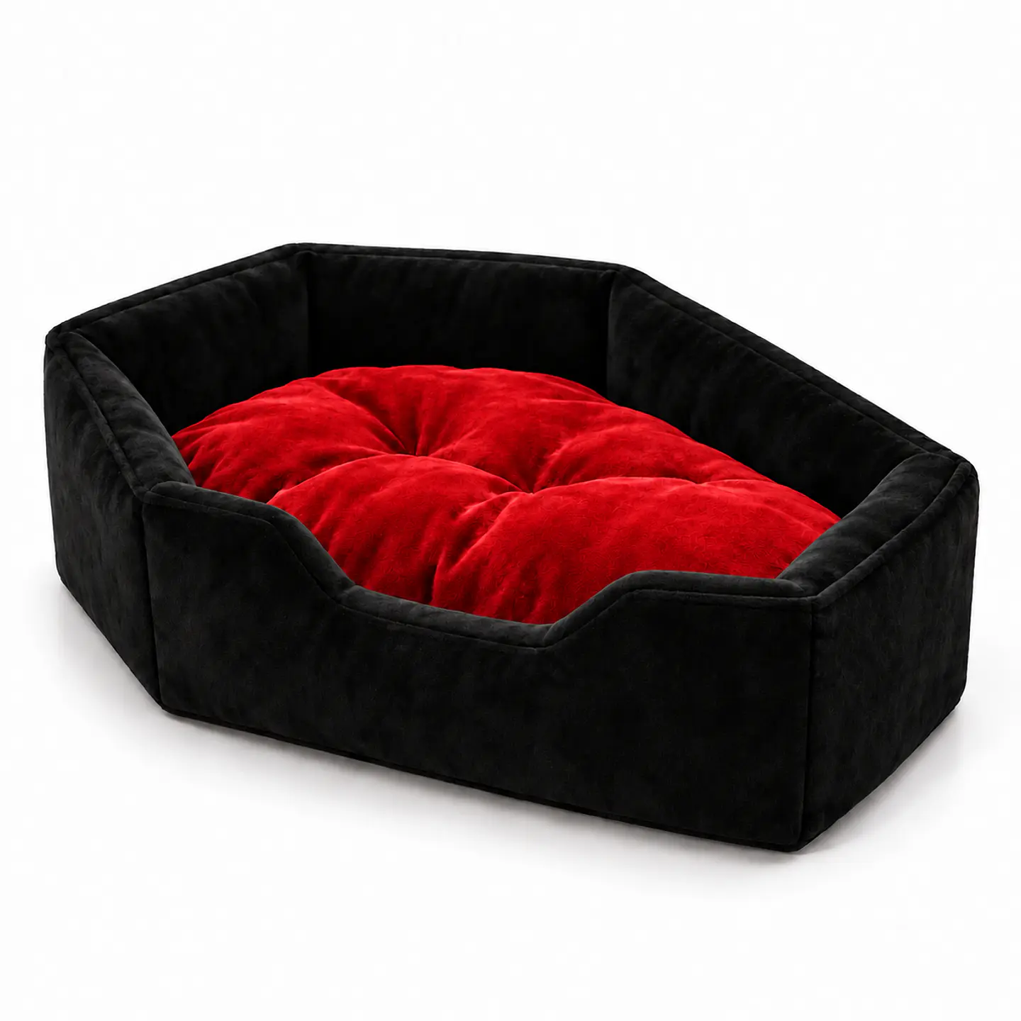 Cama de color rojo diseño Halloween  1