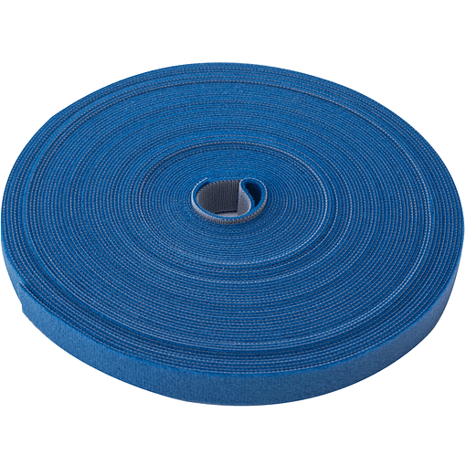 Velcro doble faz ancho 2cm pieza 20mts Azul