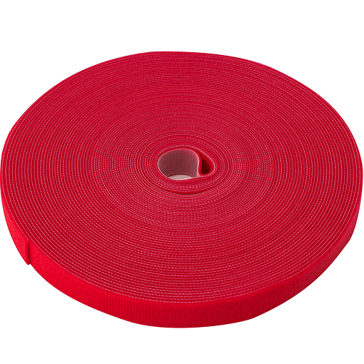 Atlanticswire  Velcro doble faz ancho 2cm pieza 20mts rojo