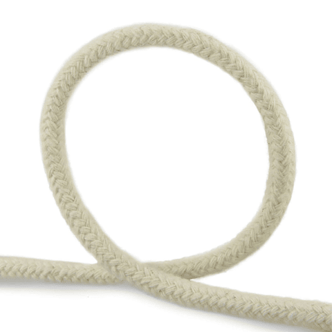 Cordel de algodón  de 6 mm vendido por metro