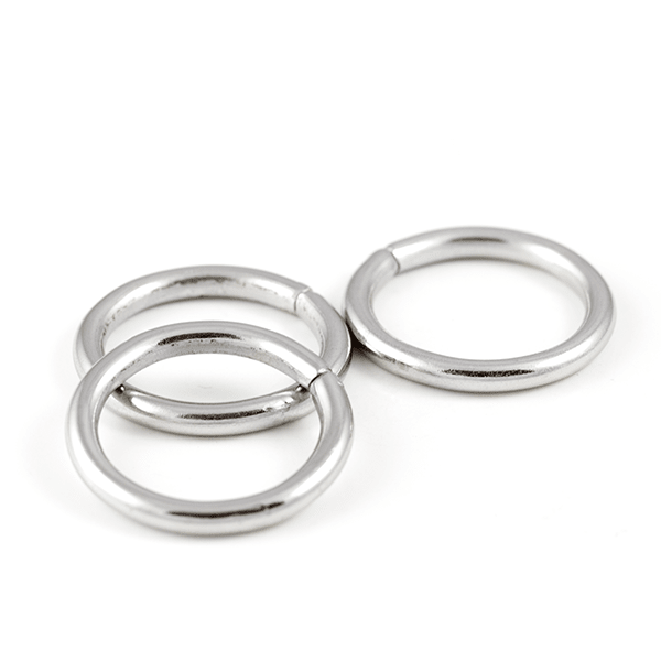 Argollas metálicas de 6x40 mm 1