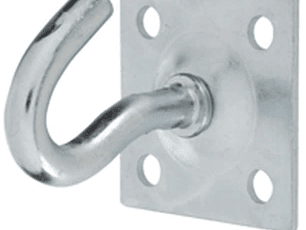 Placa Gancho de zinc resistente