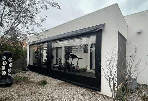 Cierre de Gimnacio 5x2.5 mt