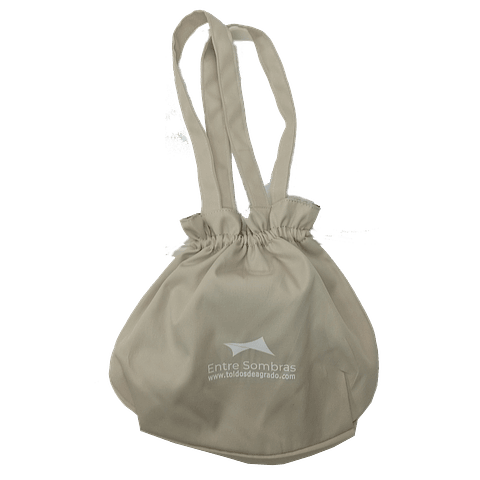 Bolso Playero Beige 100% materiales reciclables