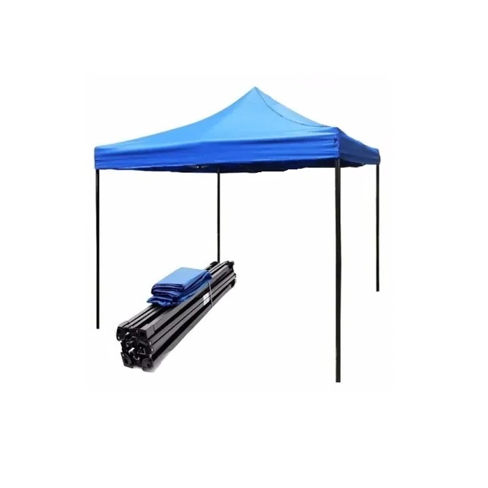 Toldo plegable premium patas hexagonales 3x3 3