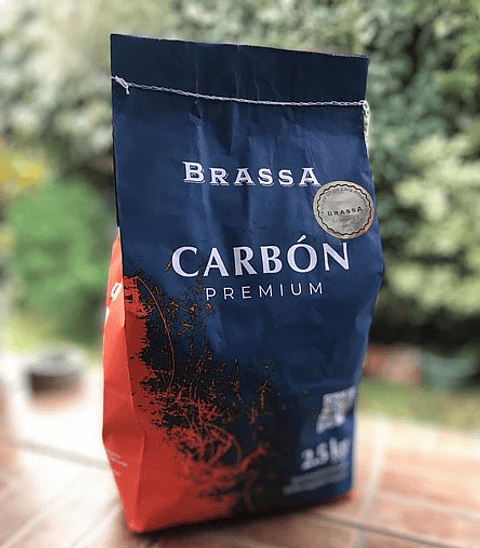 Carbon parrillero Plata 