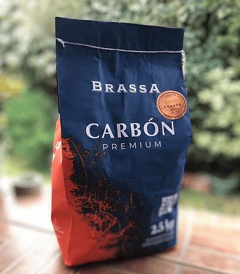 Carbon parrillero Brassas Oro