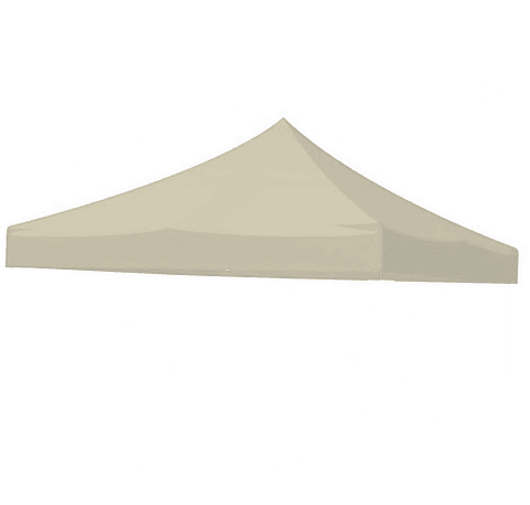 Reemplazo lona poliester para techo de toldos plegables 3X3 Metros