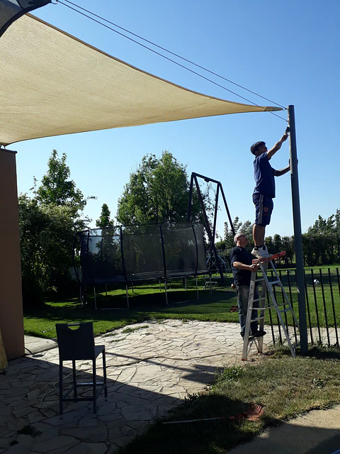 Vela Monofilamento 3X2 mts 95% HDPE