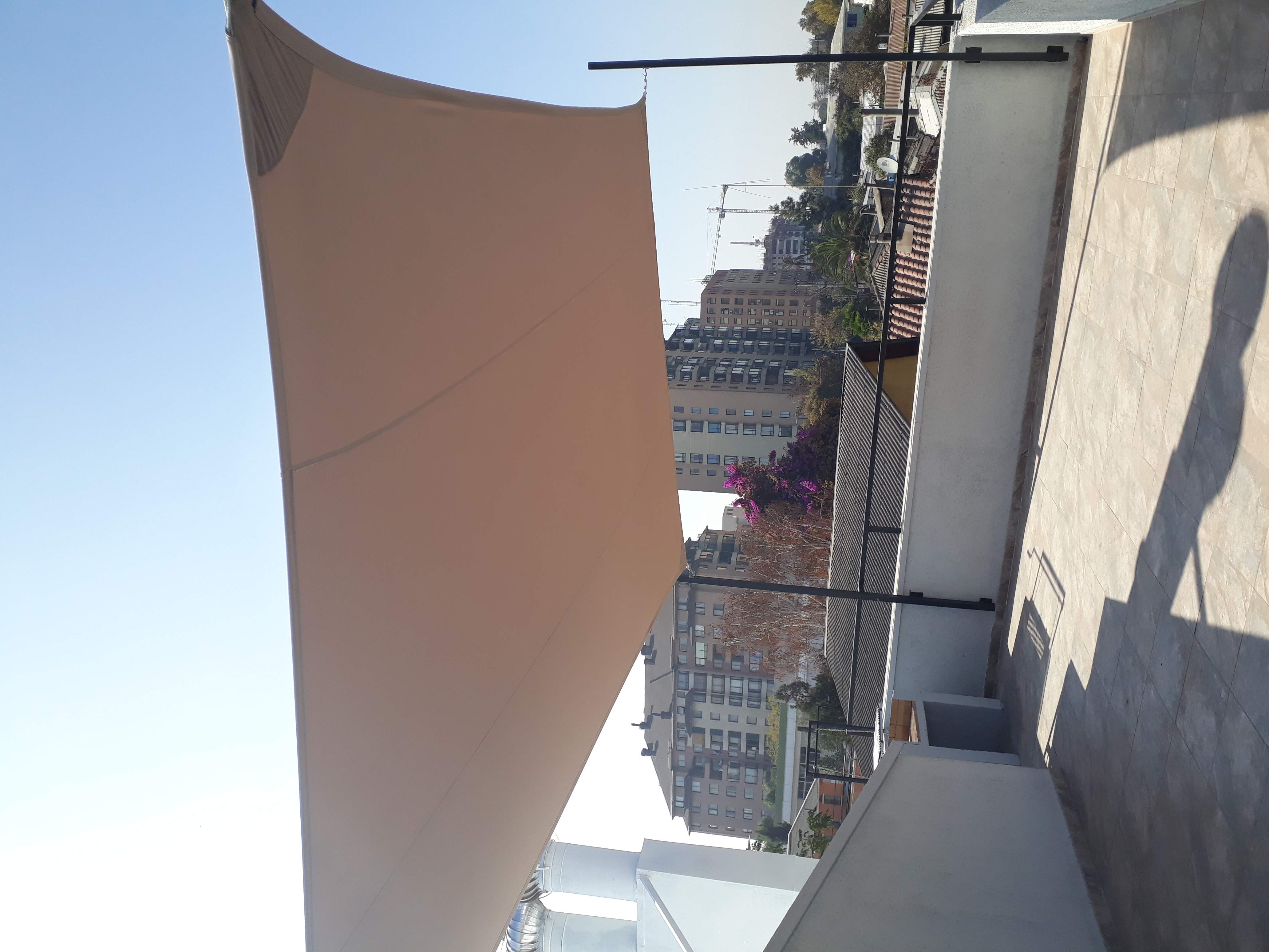 Malla sombreadora 5x3 m 95% HDPE Beige 3