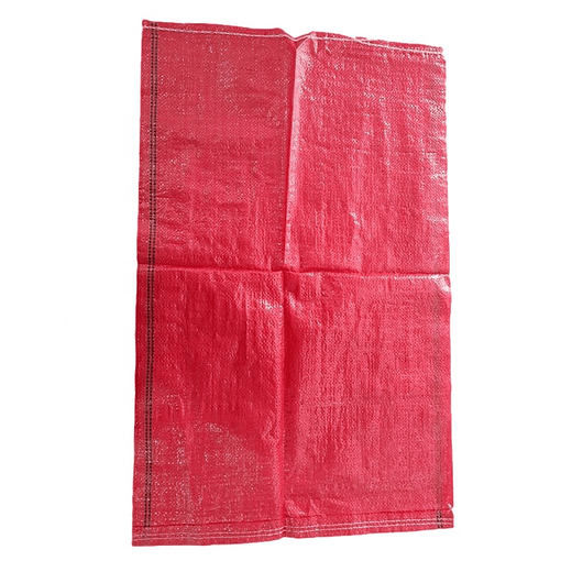 Sacos paperos tejido de raffia rojo para 50 kg 100 Unidades