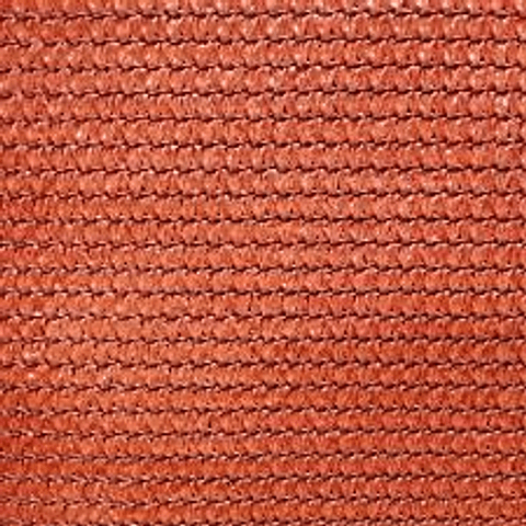 Vela 4,00 x 6,00 mt 90% HDPE Terracota Rectangular