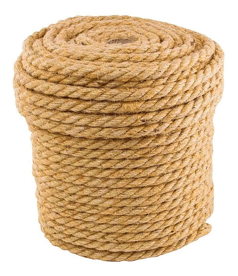Cordel de yute de 12 mm vendido por 25 metro