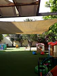 Vela 4x4 m 95% HDPE Beige cuadrada - Miniatura 2