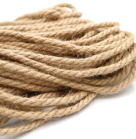 Cordel de yute de 10 mm vendido por 15 metros 1