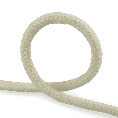 Cordel de algodón de 4 mm vendido por 25 metros
