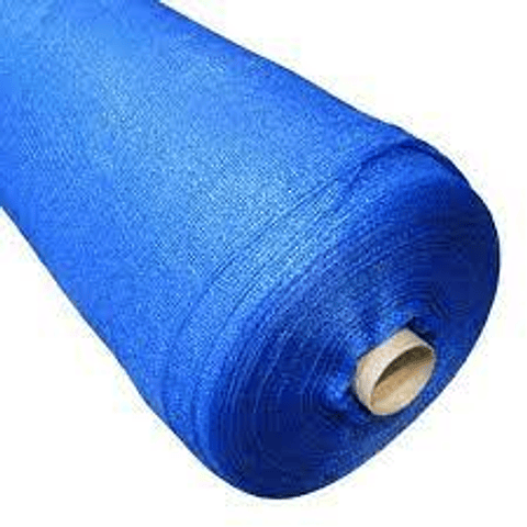 Rollo 80% sombra AZUL 4.20 mt ancho 50 mt largo