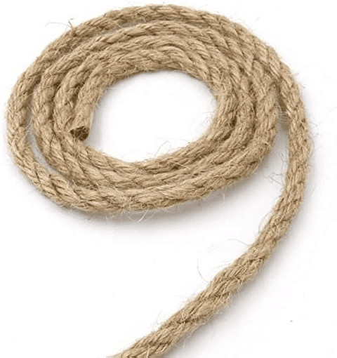 Cordel de yute de 14 mm vendido por 15 metros