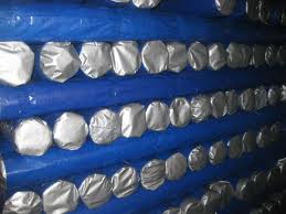 Rollo Tarpaulin Azul Gris 2 mt ancho y 100 mt largo (piso carpa) 2