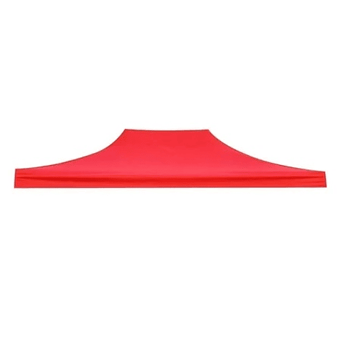 Lona remplazo para toldos plegable Rojo 3X2 metros