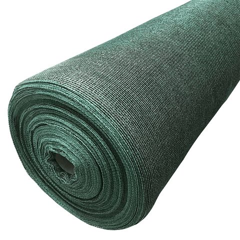 Rollo 80% sombra NEGRO VERDE 2.10 m ancho 100 metros 
