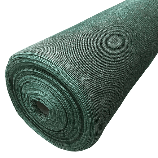 Rollo malla raschel 80% sombra 2.10 m ancho 100 metros negro Verde
