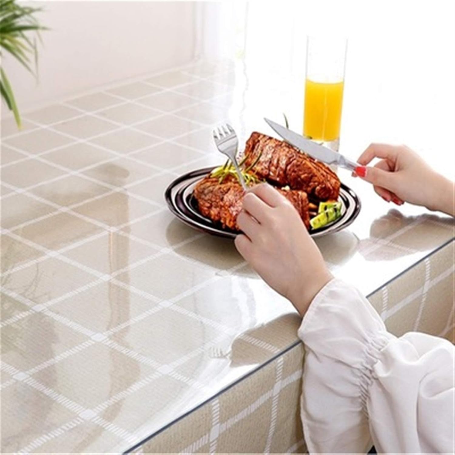 PVC transparente de 350 Micrones 3