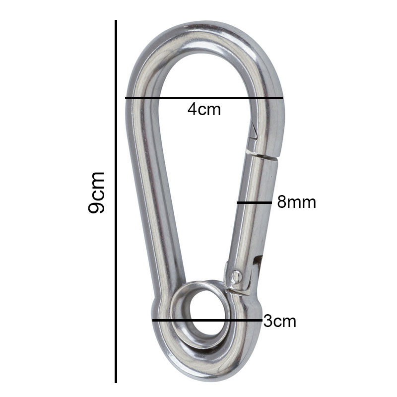 Mosqueton de seguridad de acero 2