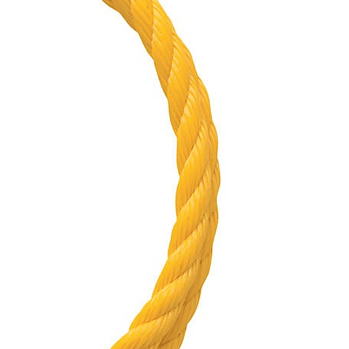 Cordel plastico Amarillo de 10 mm