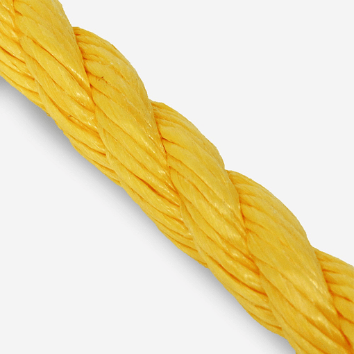 Cordel plastico Amarillo de 12 mm